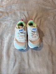 Nike Star Runner Kids Hook & Loop Sneakers US 7 Gray Blue Pink Running 0022
