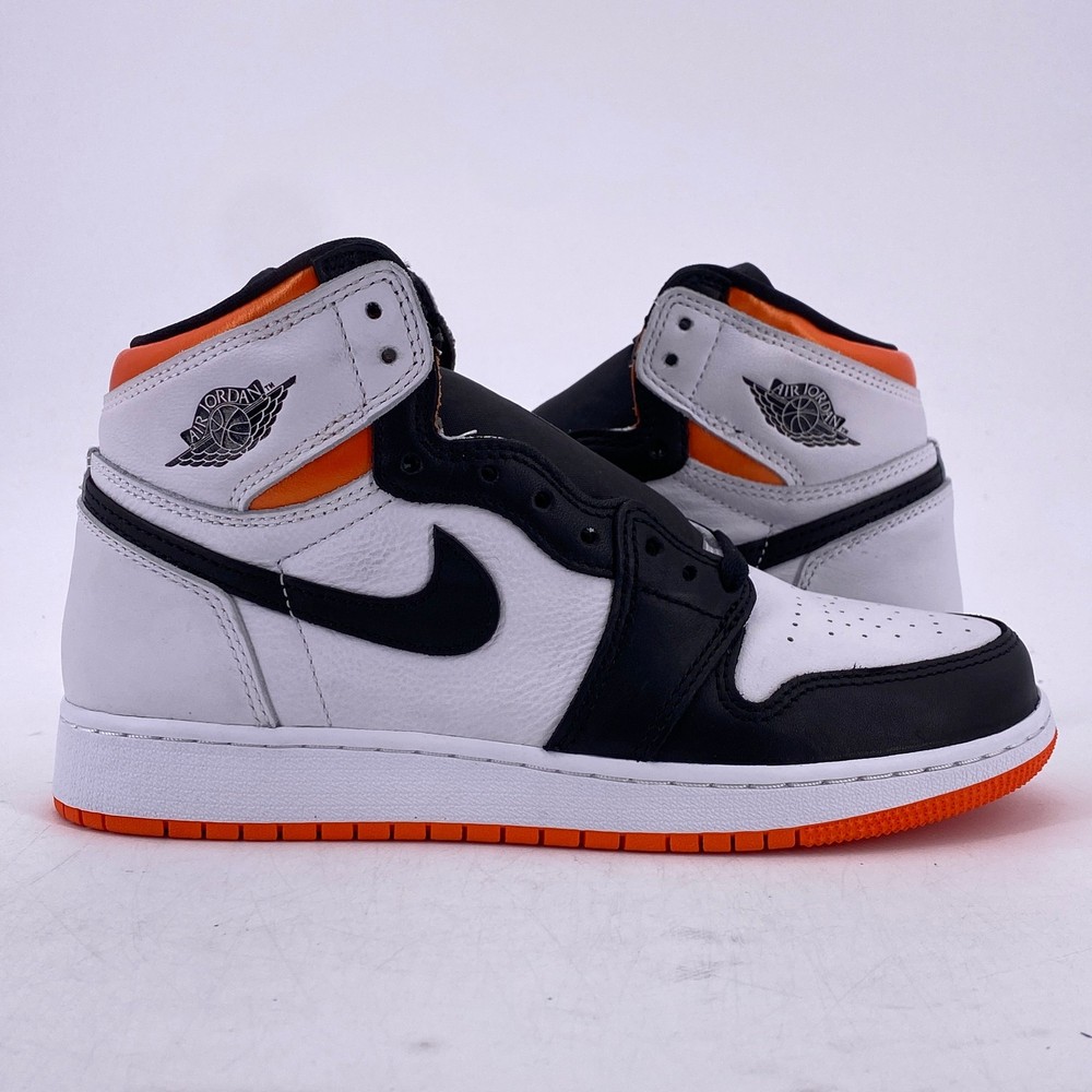 Air Jordan (GS) 1 Retro High OG „ELECTRO ORANGE“ 2021 – Size 6Y – 575441 180 (..
