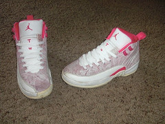 Nike Air Jordan 12 XII Retro Punch Ice Cream Pink (510815-101) Youth 7Y sneakers