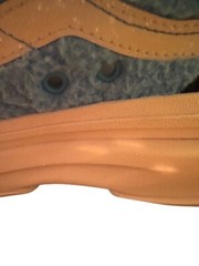 Vans X Sesame Cookie Monster Sneakers Blue, Black, White Mens 3.5, Women’s 5