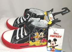 Disney Junior Sz 7 Mickey Mouse High top NWT