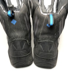 Columbia Youth Unisex Bugaboot Plus IV Omni-Heat Boot Black Hyper Blue Size 2