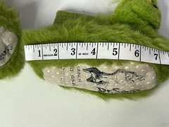 Kids’ Grinch Plush Slippers – Size Small (5-6) – Nice Used Condition