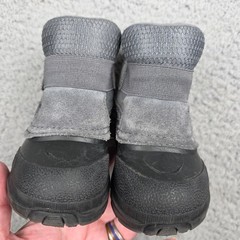 The North Face Alpenglow Snow Boots Toddler 7 Gray Waterproof Insulated 200 Gram