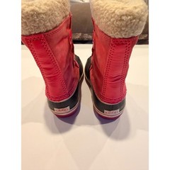 Sorel Kids Snow Commander Pink Black Waterproof Winter Boots Toddler 9