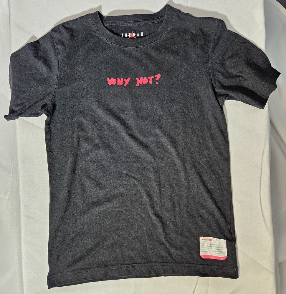 Why Not? Kids Jordan L T-Shirt Love For The Game Rare* Florescent Graphics (Mrp)