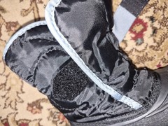 KAMIK “ Snowbug“ toddler size 10 Snow Boot Black Gray Clean
