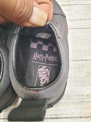 Vans x Harry Potter – Old Skool Deathly Hallows Black Shoes Kids Size 12.5