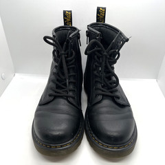 Dr Martens 1460J Youth Boots Size US 4 EU 36 Black 8 Eye Lace Up Docs