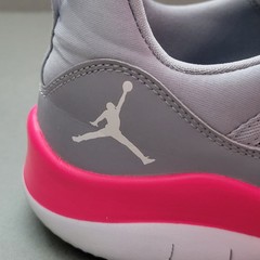 Nike Air Jordan Deca Fly Gray Pink Athletic Running Sneaker Shoes Youth US 6Y