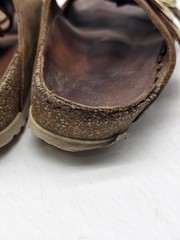 Birkenstock Sandals Womens Size 33 Brown Arizona Big Buckle Slide Comfort