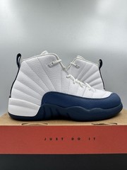 Nike Air Jordan 12 Retro PS French Blue White 2025 151186-114 Size 2Y B-GRADE