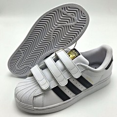 ADIDAS Originals Superstar CF C White Black EF4838 Toddler shoe 1K-13K