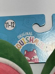 Squishmellow Childrens Slippers Sz 11-12 Wanda The Watermelon Shoes Slip On NWT