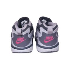 Nike Air Diamond Turf 2 — Youth Size 10c — Pink & Grey Shoes 407913-006