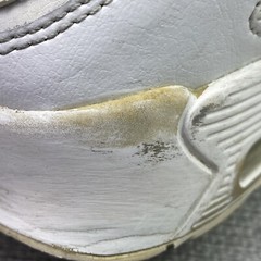 Nike Air Max 90 White Athletic Sneaker Shoes Kids Size 5.5Y – CD6864-100