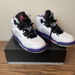 Size 7Y (GS) – Jordan 5 Retro Mid Alternate Bel-Air Excellent Condition