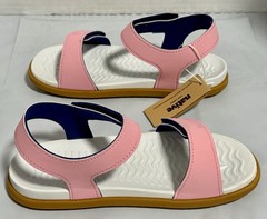 Native Charley Junior Kids Sandals Pink Lightweight Hook & Loop – Youth Size 2