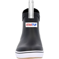 XTRATUF BLACK ANKLE DECK