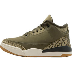 Jordan Air Jordan 3 Mid top Childrens Basketball Shoes Olive Green DM0966-202