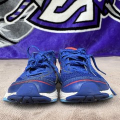 Size 11.5c – New Balance 680v6 YP680BR6 Unisex Kids Blue Red Sneaker Shoes