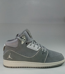 Nike Jordan 1 Flight 2 Sneakers 631784-014 Gray Youth Size 7Y