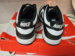Nike Dunk Low GS Panda Black White CW1590-100 Size 5.5Y / Women 7 Damaged Box
