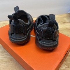 Little Kid’s Nike Flex Runner 2 Black/Flat Pewter-Anthracite DJ6039001 SZ 3c