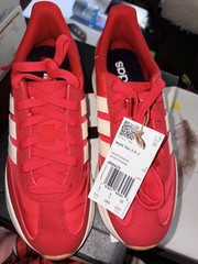 adidas Run 70s 2.0 J Red/White Low Top Lace Up Sneakers 5.5 JR8429