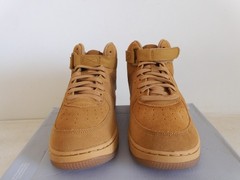 Nike Air Force 1 Mid LV8 3 (Ps) Wheat-Gum Light Brown Sz 3Y [CK1404-700]