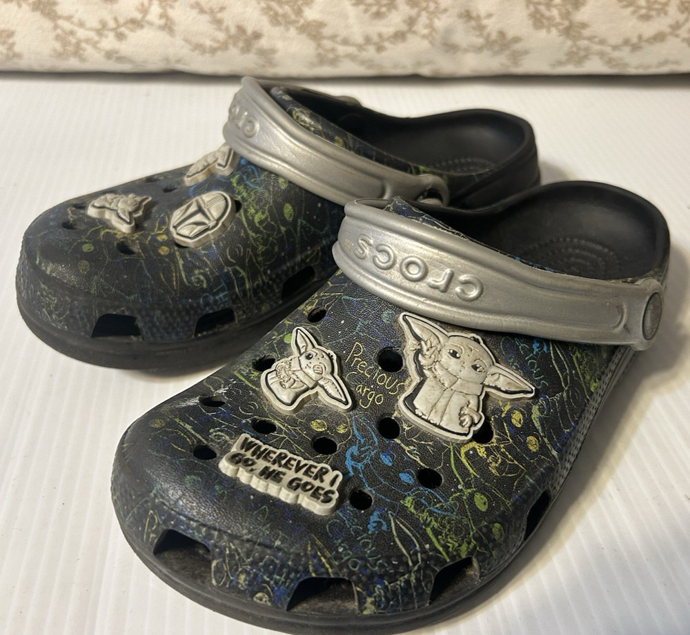 Star Wars Yoda CROCS Youth Size 4
