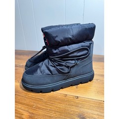 Hunter Cozy Waterproof Winter Snow Boot Kids 4 Navy Blue Insulated Puffer HJCOZY