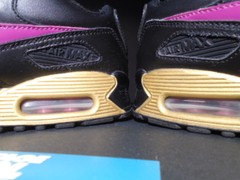 2006 NIKE AIR MAX 90 CL GS BLACK RAVE PINK GOLD DAY 1 312153-062 4Y