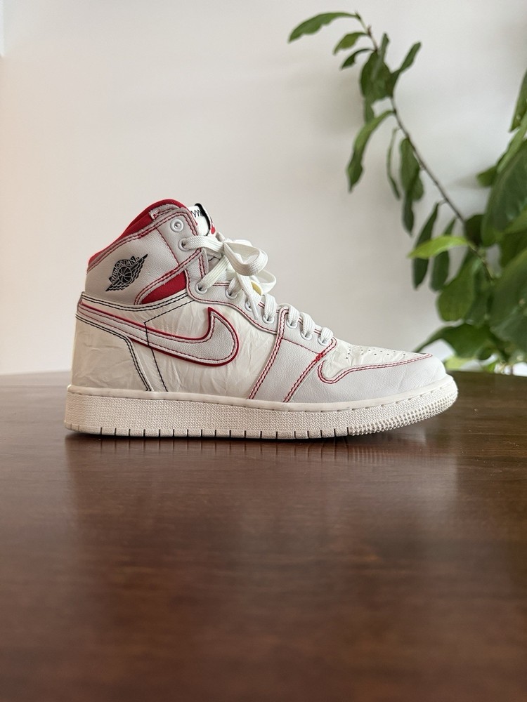 Size 6.5 (GS) – Jordan 1 Retro High OG “Phantom” White Red – 575441-160