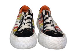 Mudd Checker Pattern Sneakers Multicolored Childers Size 13 Racing
