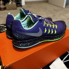 Size 5Y | Nike ZM Pegasus 33 Shield Dark Iris | Running Shoes