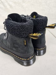 NEW Dr. Martens 1460 Collar J Black Leather Boots Big Kids US Junior Size 3