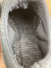 Nike Kids Black Mesh Slip On Sneaker Child Size 12C EU 29 Stretch NO INSOLES