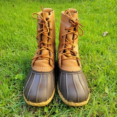 L.L. Bean Duck Classic Bean Boots Kids Size 4, Waterproof, Leather – VERY GOOD!
