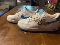 Nike Air Force 1 Low Hare Space Jam GS Lola Bugs DM3353-100 Sz 5.5Y / 7 Women’s