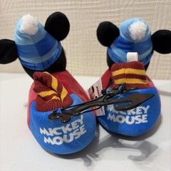 Disney Junior Mickey Mouse Toddler SIZE 9-10 Sock Top Slipper Slip Resistant