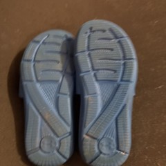 UNDER ARMOUR Blue IGNITE VI SANDALS Slides SIZE-2 Youth