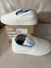 Allbirds Smallbirds Wool Lounger Natural White Little Kid Shoes T10