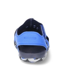 WONDER NATION Kids Size 11-12 Bump Toe Sandals EVA Lightweight • Blue