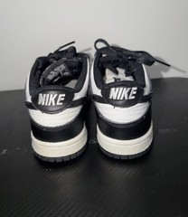 Nike Dunk Low GS Panda Black/White Leather Low Top US 4Y CW1590-100