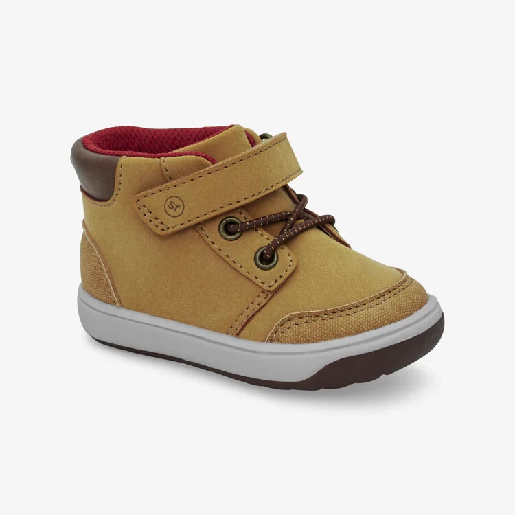 Stride Rite 360 Indiana Sneakers Boots Walking Shoes Baby NIB Honey Yellow