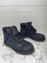 Timberland 6in Premium Boot Blue Boots Classic 3 Youth Used Primaloft