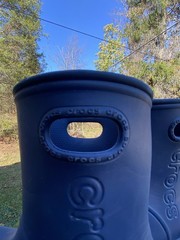 Crocs Kids‘ Handle It Rain Boots , Navy, C111