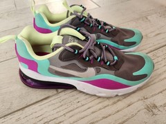 Nike Shoes Air Max 270 React Running Sneaker BQ0103-007 Youth 7Y Womens 8.5