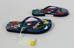 Boden Kid’s Jungle Printed Slip-On Thong Flip Flops CL8 Multicolored Size US:13